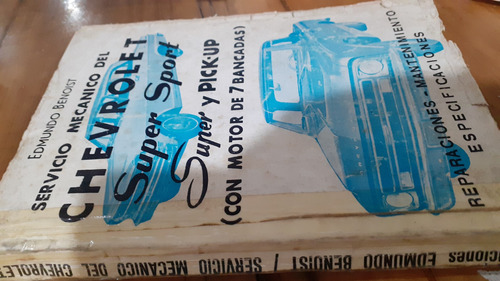 Libro Servicio Mecánico Del Chevrolet Arr