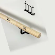 Comprar Pasamano Madera Redondo Baranda Balustre Escalera Pino