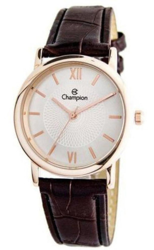 Relógio Champion Feminino Rose/marrom Ch24008z
