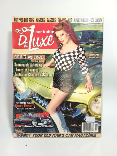 Revista Importada 00345 Deluxe Car Kulture Magazine Hotrods