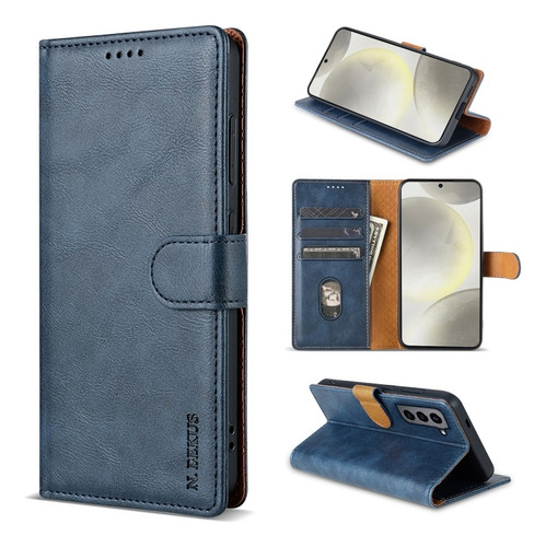 Funda Clásica De Color Sólido Para Samsung S21/s22/s23/s24