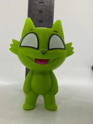 Figura Chico Bestia Gato Jóvenes Titanes Lengua Botón