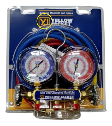 Juego Manometros Refrigeracion Manifold R410 R22 R404 42004