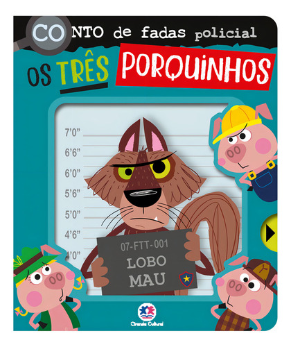 Conto De Fadas Policial, De Make Believe Ideas. Conto De Fadas Policial Editorial Ciranda Cultural, Edição 1 Em Português, 2024