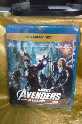 Blu-ray Os Vingadores 3d