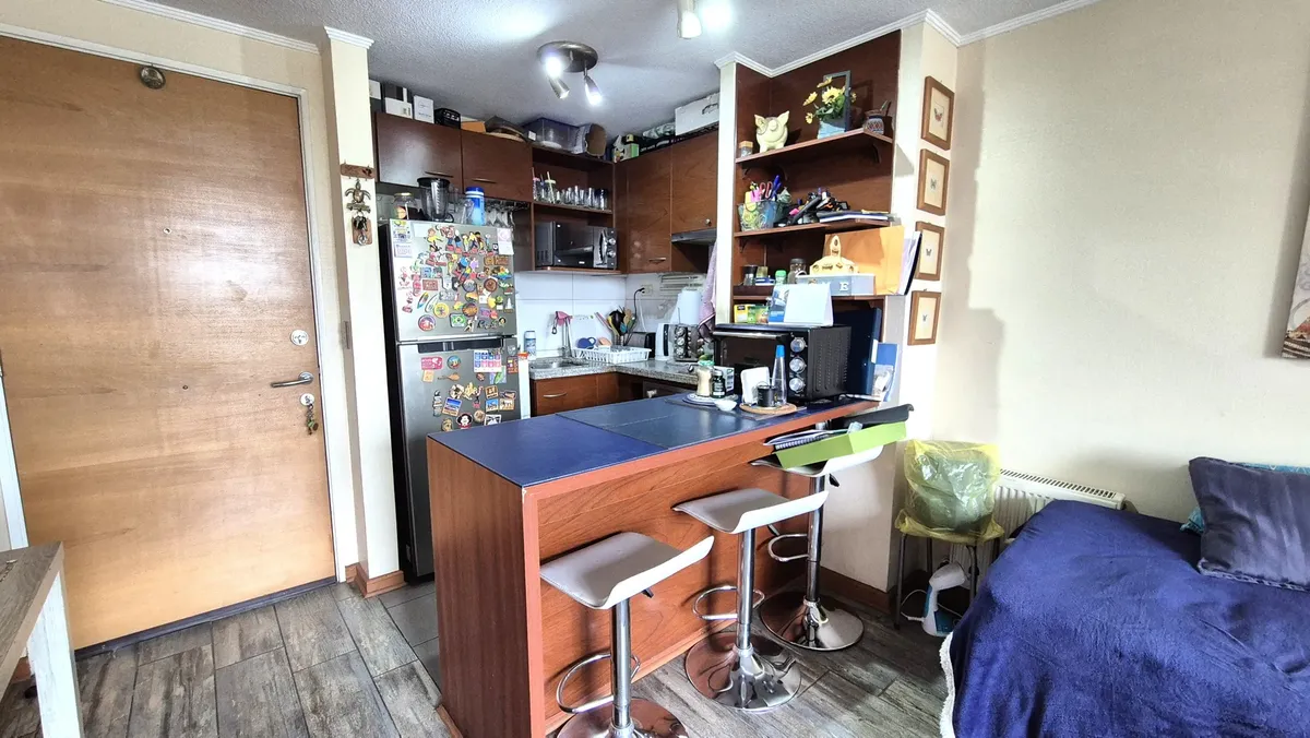 Imagen 2 de 18 de Departamento 1 Dor/1 Baño/estacionamiento // Metro