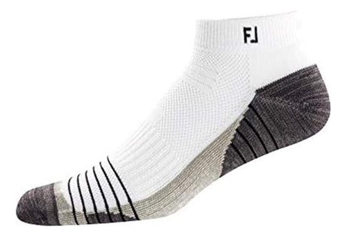 Footjoy Techsof Tour Calcetines Deportivos Para Hombre, Blan