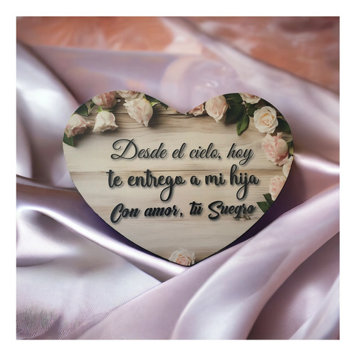 Letrero Cuadro Paje Boda Decoración 40x30cm P14 N2-5