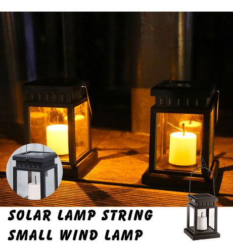 Nuevo Farol Colgante R Solar Con Forma De Vela For