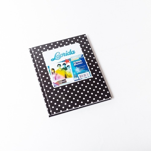 Cuaderno Laprida Tapa Carton Dura X50 Hojas Rayadas Lunares