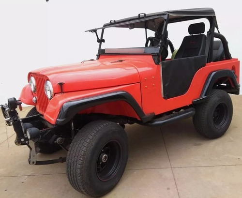 Imagem 2 de 3 de Botão Chave Moldura Luz Interna Jeep Willys