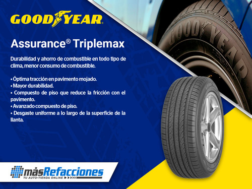 Llanta 185/55r15 Goodyear Assurance Triplemax 82v