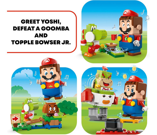 Lego Super Mario Aventuras Interactivas Caja Dañada Nuevo 218 Super Mario (Usado)