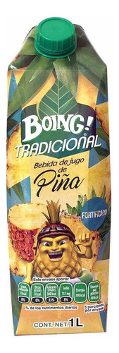 Bebida Boing Tradicional De Jugo De Piña 1l