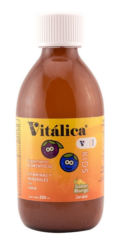 Vitalica Kids 2 Frascos Suplemento Alimenticio 100% Natural