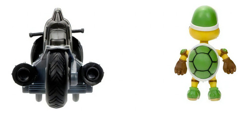 Super Mario Bros. La Pelicula Koopa Troopa Racer Con Figura Negro