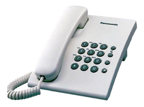 Telefono Panasonic De Mesa/pared Kx-ts500 Original Negro Xtc