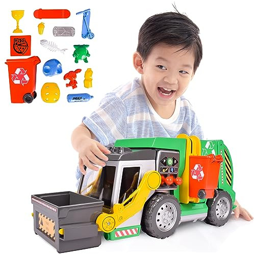 Maxx Action 3-n-1 Maxx Recycler - Garbage Truck With Li...