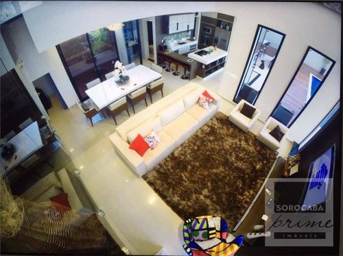 Imagem 6 de 30 de Sobrado Com 4 Dormitórios À Venda, 325 M² Por R$ 2.500.000,00 - Condomínio Ibiti Royal Park - Sorocaba/sp - So0010