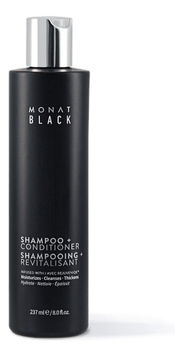 Monat Black Shampoo + Conditioner - Champú Y Acondicionado.