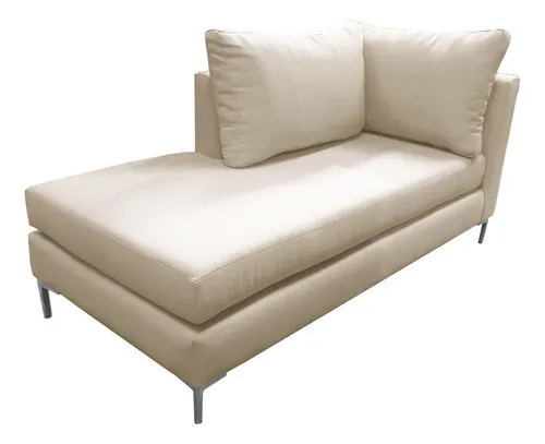 comprar Sillon Sofa Divan Premium Placa Soft En Lino Patas Cromadas