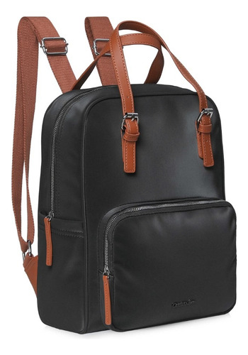 Mochila Oreiro 18969 Negro Liso