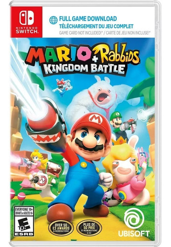 Juego Mario + Rabbids Kingdom Battle Nintendo Switch Digital