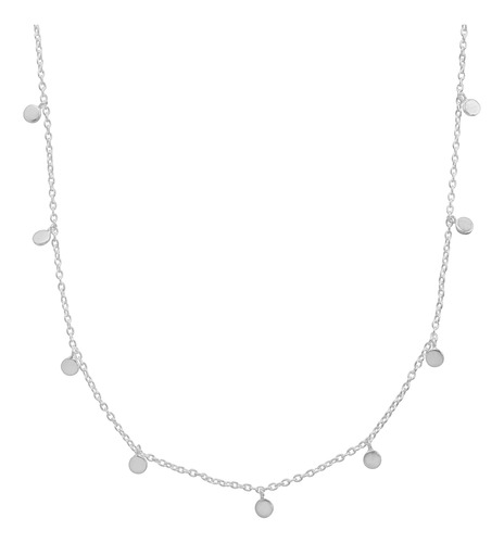 Collar De Cadena De Plata De Ley 925 Silpada Para Mujer, Est