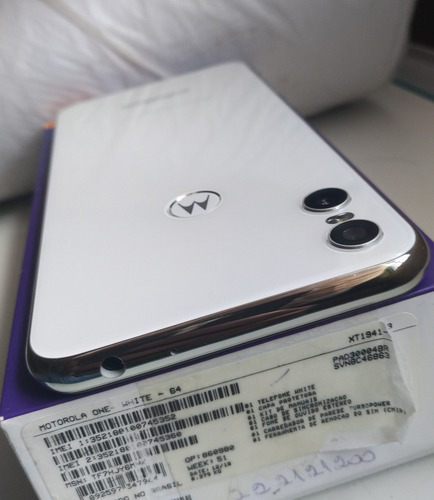 Motorola One 64 Gb Branco (Usado)
