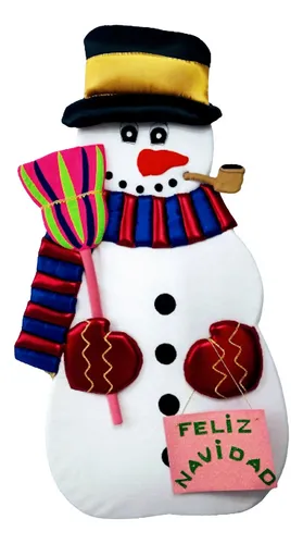 Muñecos de online nieve en fieltro