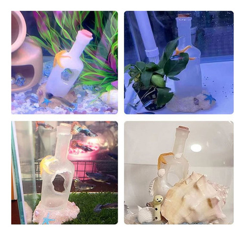 Decoraciones Para Acuarios Con Forma De Cueva De Botellas A