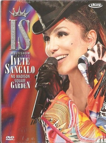 Dvd Ivete Sangalo - Multishow Ao Vivo Madison Square Garden