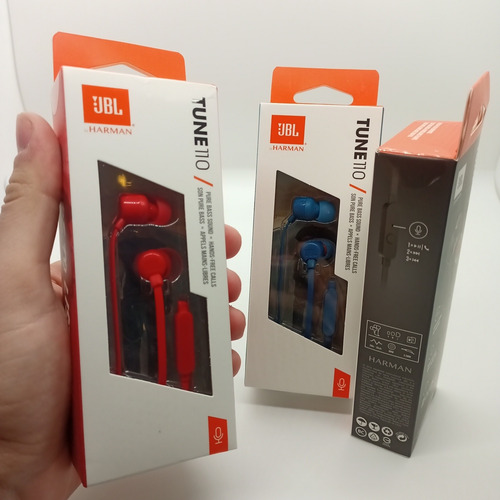 Imagen 4 de 7 de Audífonos Jbl Tune 110 (manos Libres)