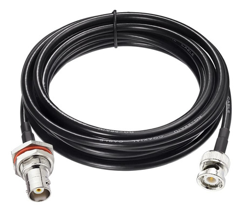 Superbat Cable De Extensin Bnc De 50 Ohmios Rg58 De 25 Pies 