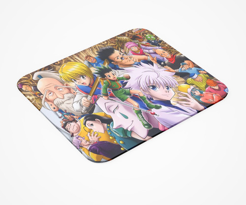 Mouse Pad Cazador X Hunter X Hunter Anime Todos  22x18 Cm 