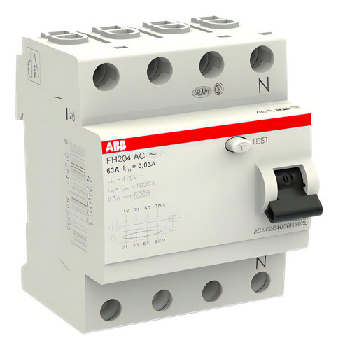 Interruptor diferencial ABB FH200 FH204 AC-63/0.03