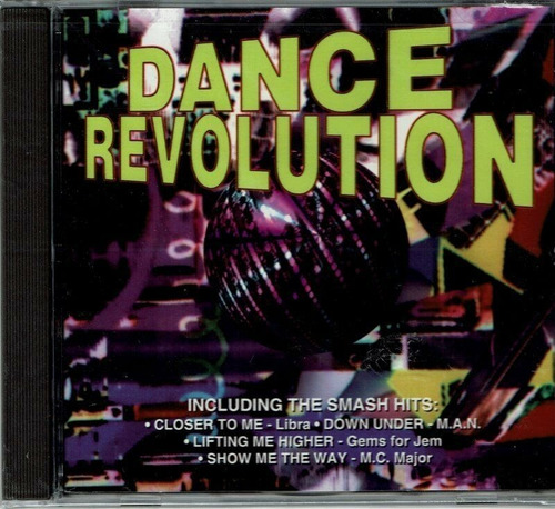 Dance Revolution - Cd Variado 1995 Mc Major Dj Euromaster