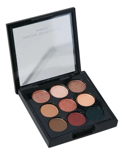 Paleta De Sombras Océane Nadia - 6 Cintilantes E 3 Matte