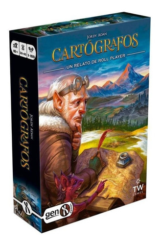Cartógrafos Juego De Mesa Familiar Cartas Bureau Lelab