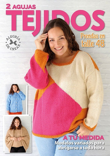 Revista Tejido 2 Agujas Abrigos Chaleco Saco Remera Sweater