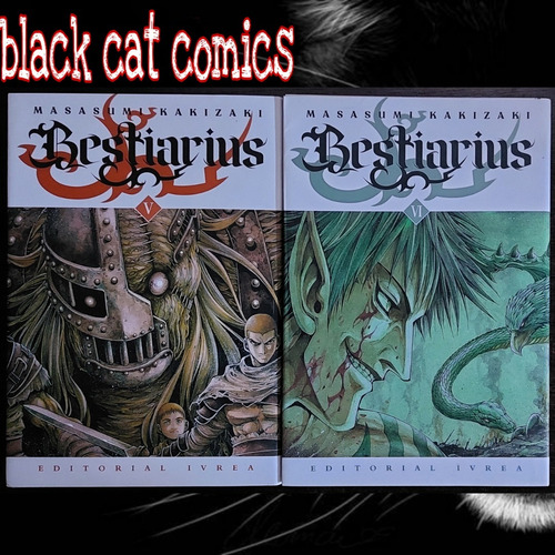 Bestiarius Tomos 01 Al 07 Masasumi Kakizaki - Manga - Ivrea