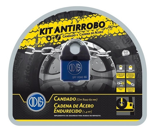 Kit Antirrobo Para Automóvil Off Road Odis