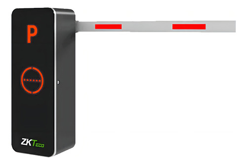 Zkteco Barrera Vehicular Modelo Bgm1030l Brazo Ajustable 3-6 M Y Pluma Reversible / Wifi Para App Zk Barrier / Gabinete Con Luz Led / Velocidad De Apertura Ajustable
