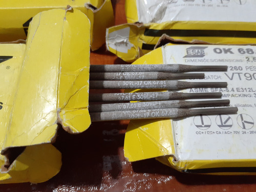 Electrodo Esab E3012-16 De2mm Y E309l Para Inoxidable 18kg Plateado (Usado)
