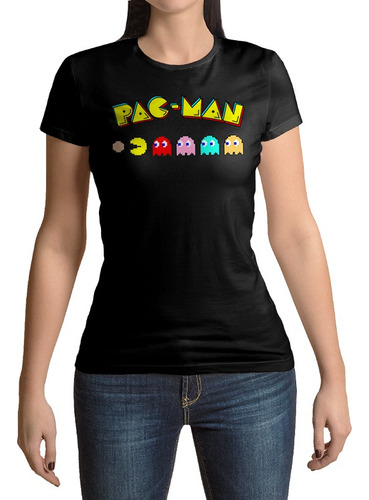 Playera Gamer Clasic Pac-man Fan #0019gm