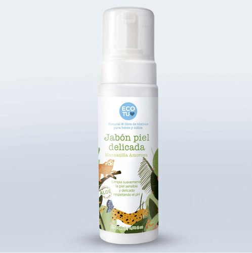 Imagen 4 de 5 de Jabon Liquido Bebés Ecotu Piel Delicada - mL a $186