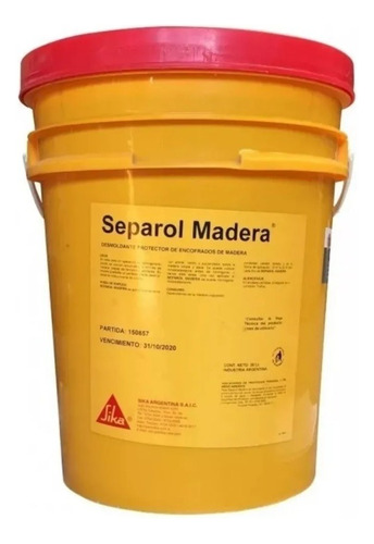 Sika Separol Madera Desmoldante Encofrado 20 L - Ppto Mayori