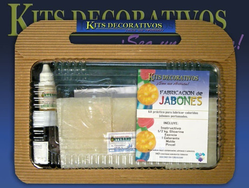 Kit Decorativo - Fabricación De Jabones Artesanales