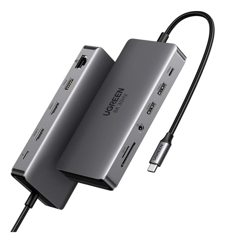 Adaptador Multipuertos 11 En 1 Usb C 8k, 4k60hz Ugreen 15965