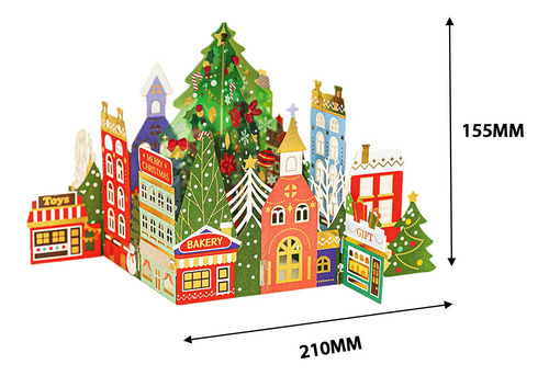 Tarjetas De Navidad Tarjetas Emergentes Tarjeta De